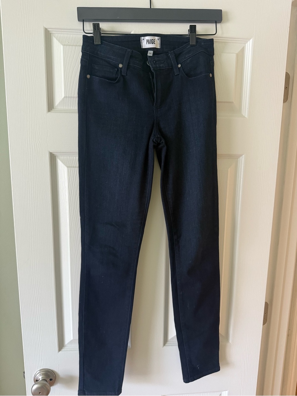 PAIGE Navy Skinny Jeans for Women
